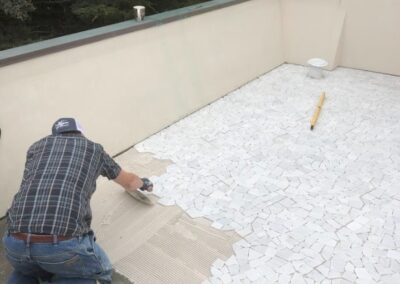 Exterior Tile Work